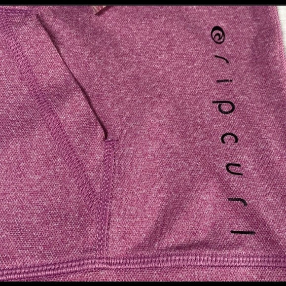 Rip Curl Hooded Zip-Up Active Sweater Dark Mauve
Size Small - Picture 2 of 6